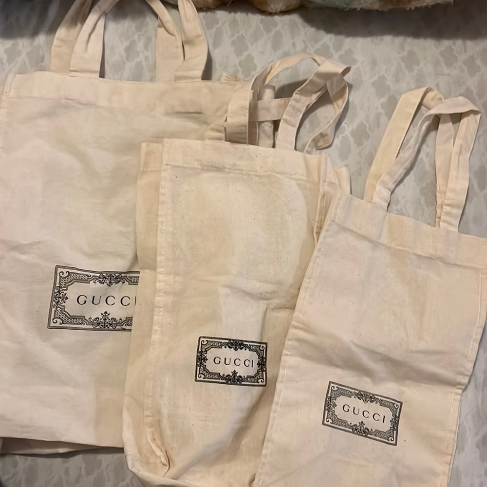 GUCCI AUTHENTIC TOTE BAGS X3